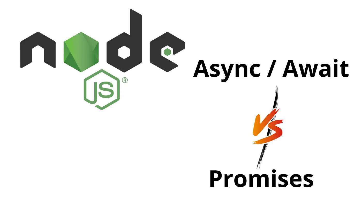 Async/Await vs Promises in Node.js Banner